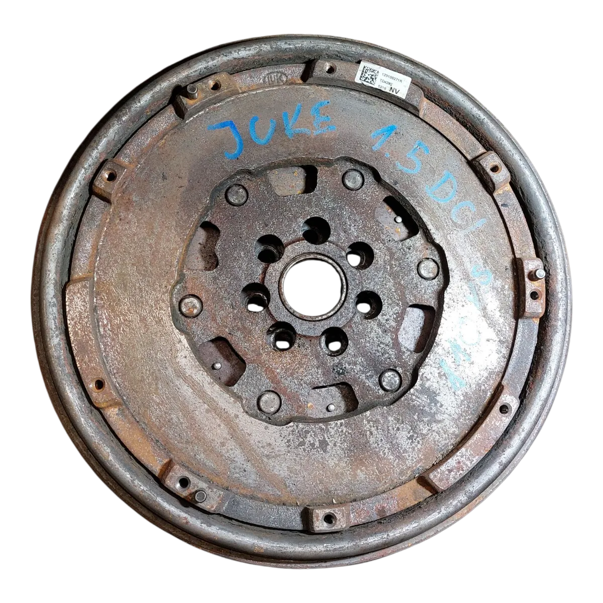 Nissan Juke  1.5 DCI   10-19  zamašnjak dvomaseni 123002685R 123006354R 123108271R 123108982R