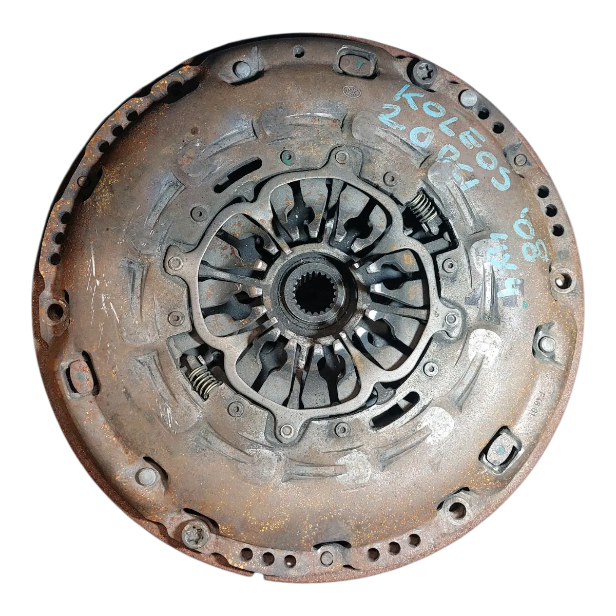 Renault Koleos I 2.0 DCI  06-15  zamašnjak dvomaseni / korpa , lamela  123006456R 7701476879 7701477461