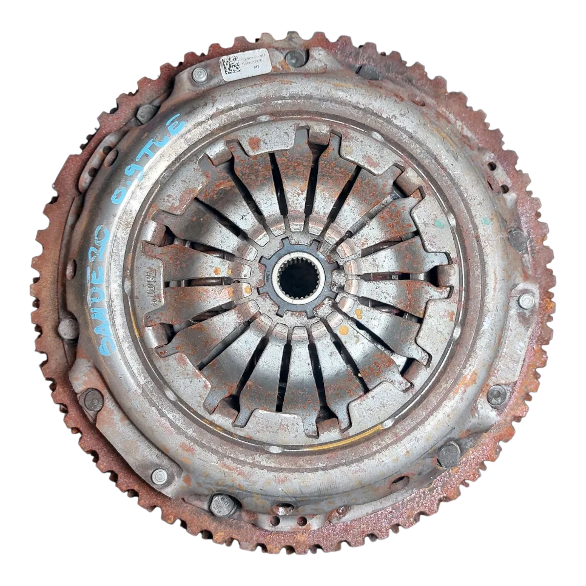 Dacia Sandero II 0.9 TCE  12-      zamašnjak jednomaseni / korpa , lamela 123117423R  123107186R  302056252R