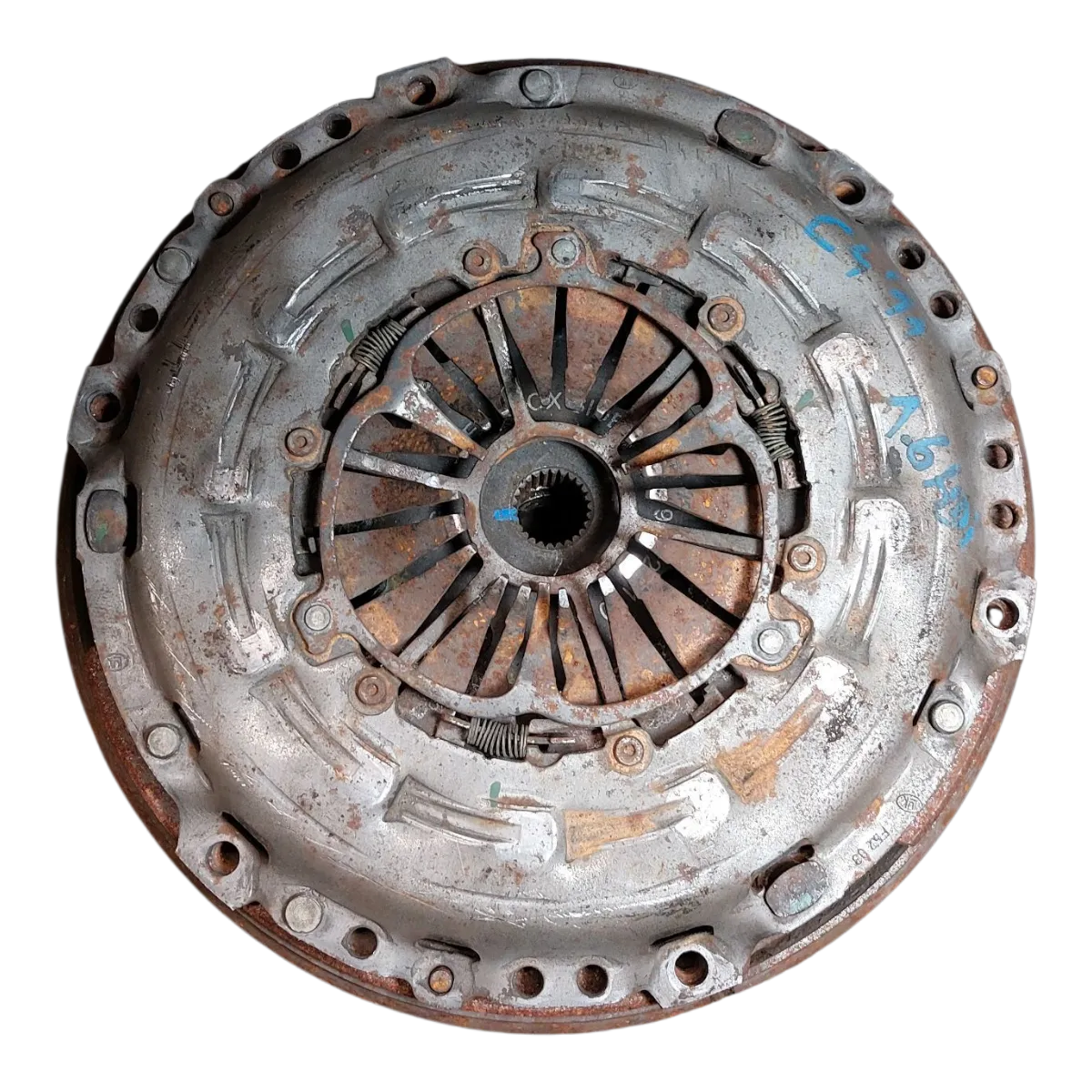 Citroen C4 B7 1.6 HDI  10-18  zamašnjak dvomaseni / korpa , lamela   9686904080