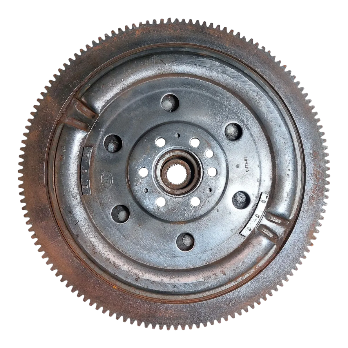 Citroen C4 B7 1.6 HDI  10-18  zamašnjak dvomaseni / korpa , lamela   9686904080