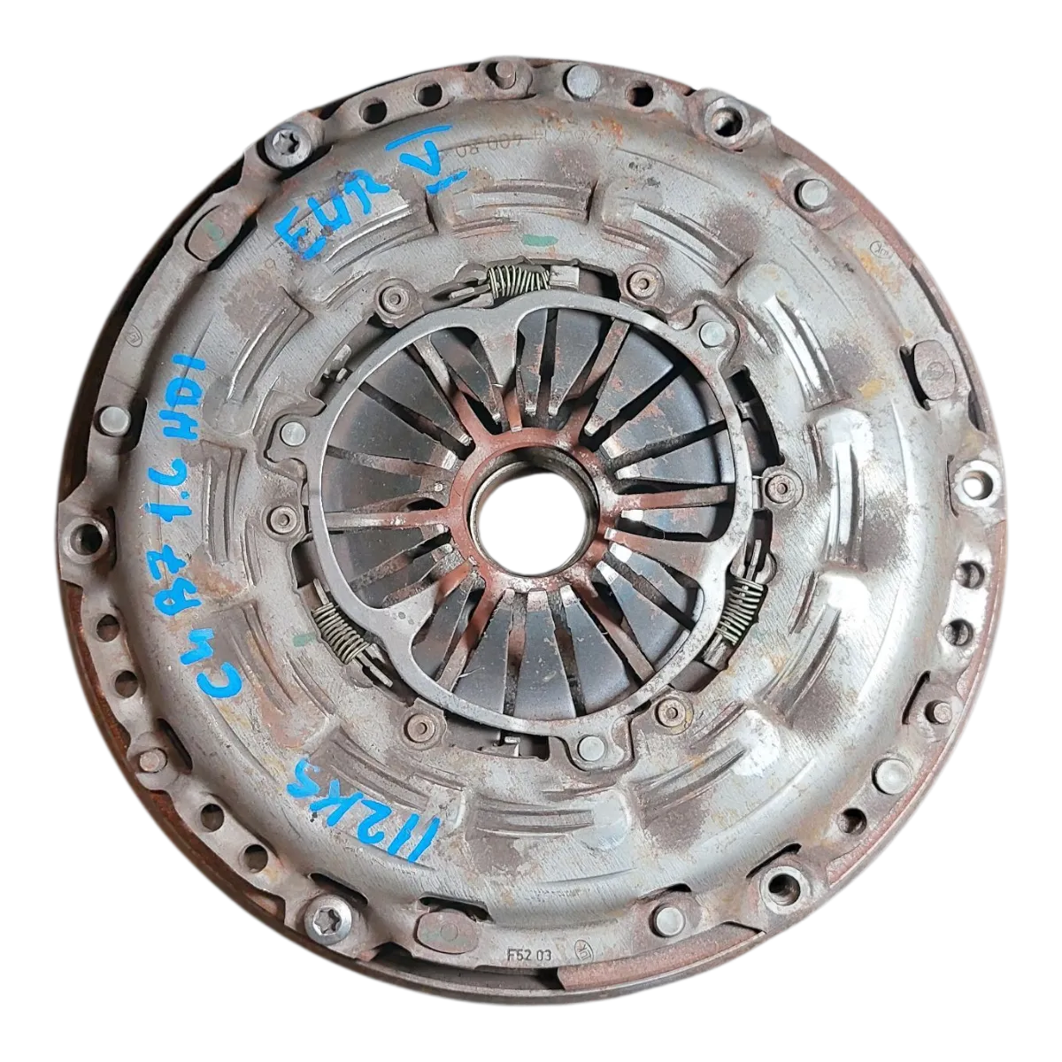 Citroen C4 B7 1.6 HDI 112ks10-18 zamašnjak dvomaseni / korpa , lamela 9686904080