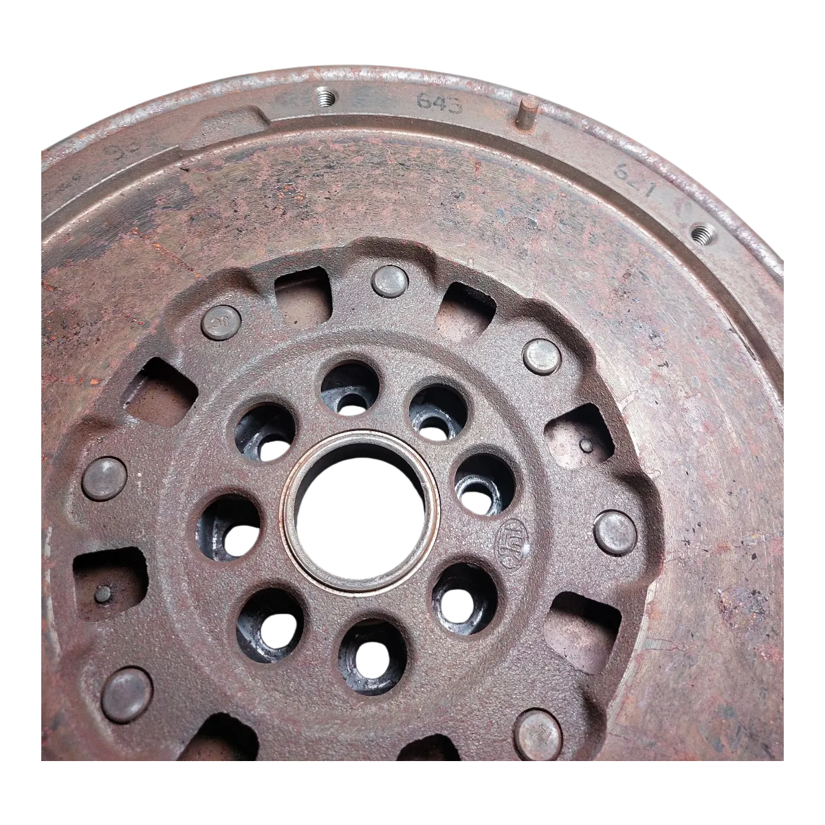 Citroen  C5 III X7  2.2 HDI 170ks  08- zamašnjak dvomaseni / korpa , lamela 9639847880 9664362180