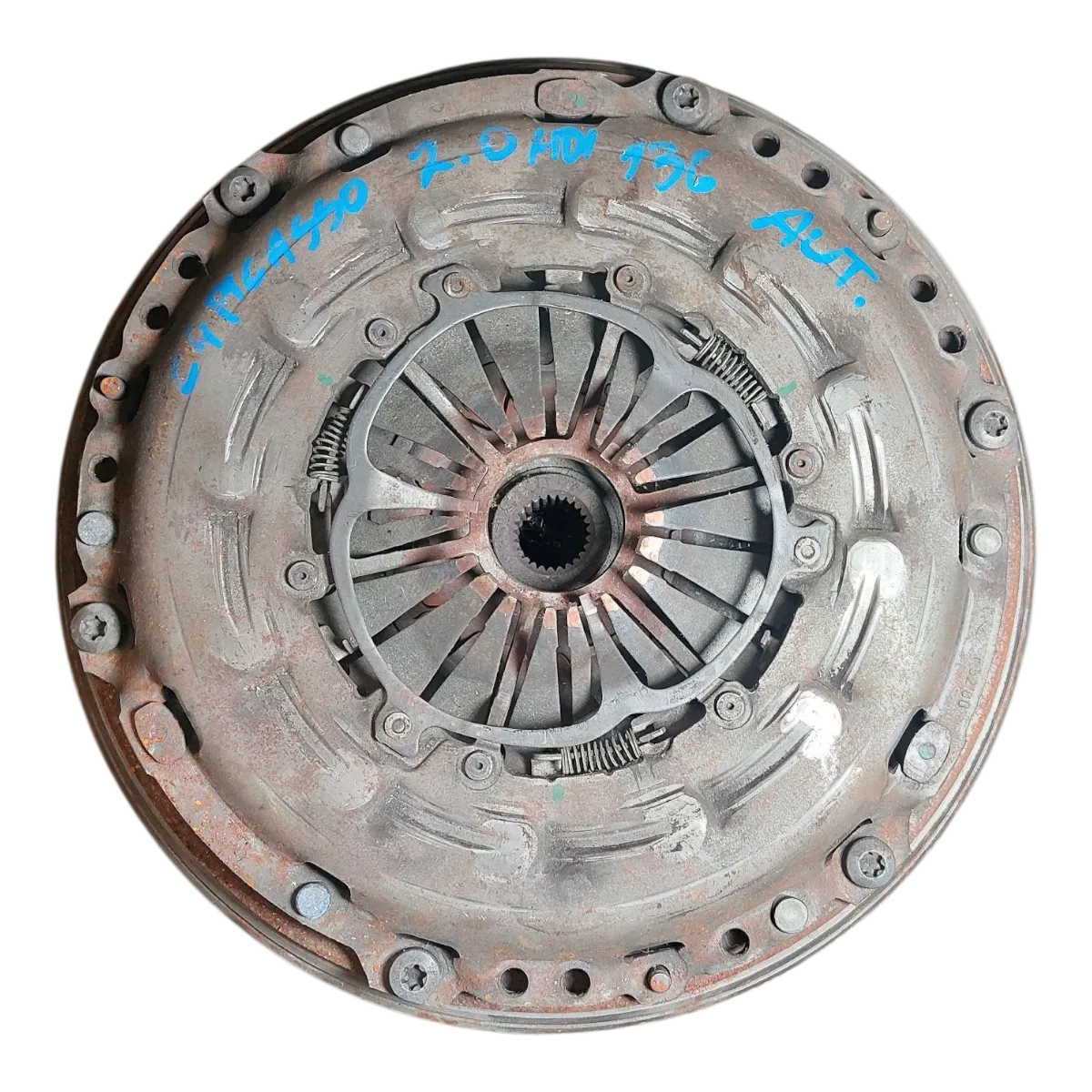 Citroen C4 Picasso 2.0 HDI 136ks 06-13   poluautom.  zamašnjak dvomaseni / korpa , lamela 9660900680  9664361080