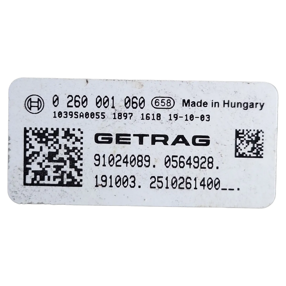 Nissan Juke  F16  1.0 TCE   19-    računalo autom. mjenjača    0260001060  2510261400