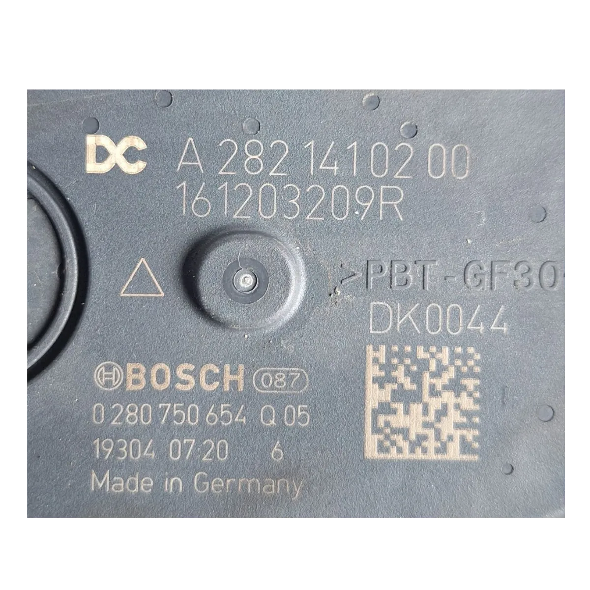 Nissan Juke  F16  1.0 TCE   19-    klapna gasa    A2821410200  161203209R  0280750654