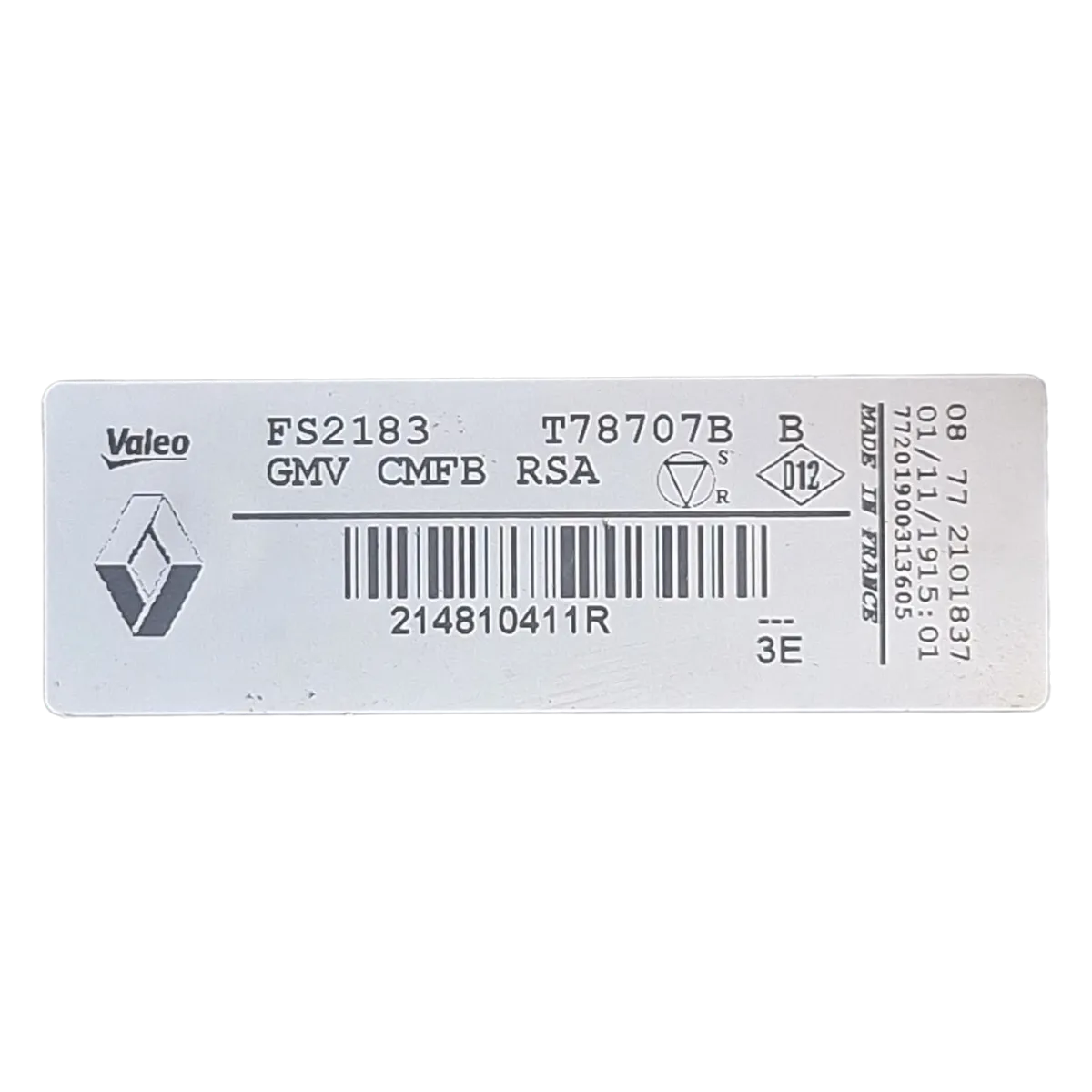 Nissan Juke  F16  1.0 TCE   19-    ventilator hladnjaka motora    214810411R  T78707B