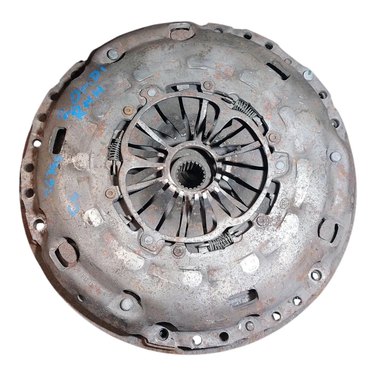 Citroen C4 B7 2.0 HDI 163KS 10-18  zamašnjak jednomaseni/ korpa ,lamela 0532Y1  9675408280 C0403501