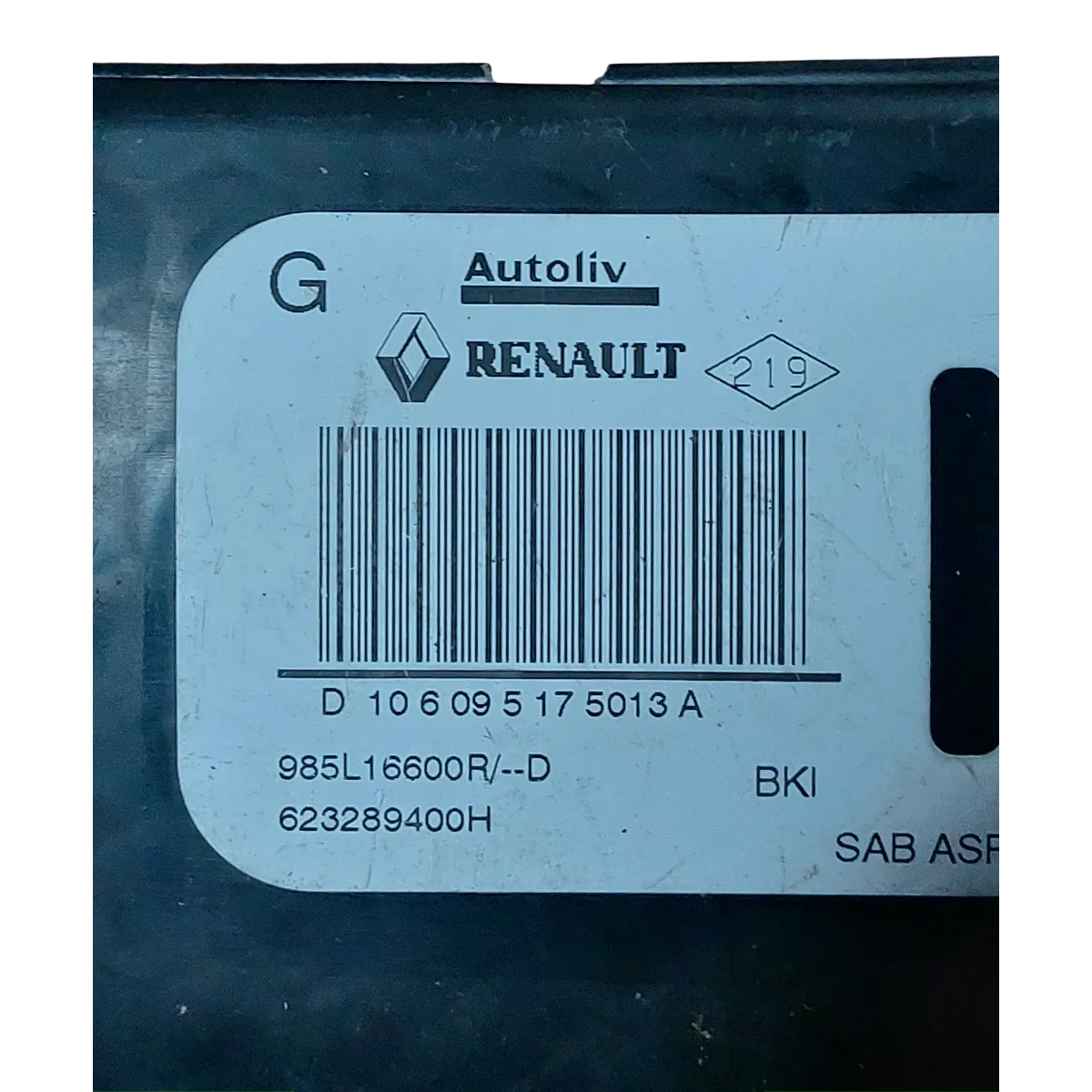 Renault Megane III  08-16  airbag/ zračni jastuk sjedala  lijevi  623289400  985L16600R