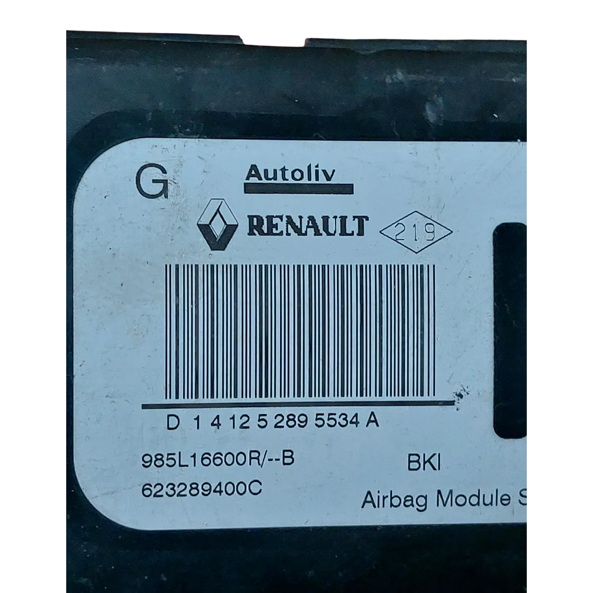 Renault Megane III  08-16  airbag/ zračni jastuk sjedala  lijevi  623289400  985L16600R