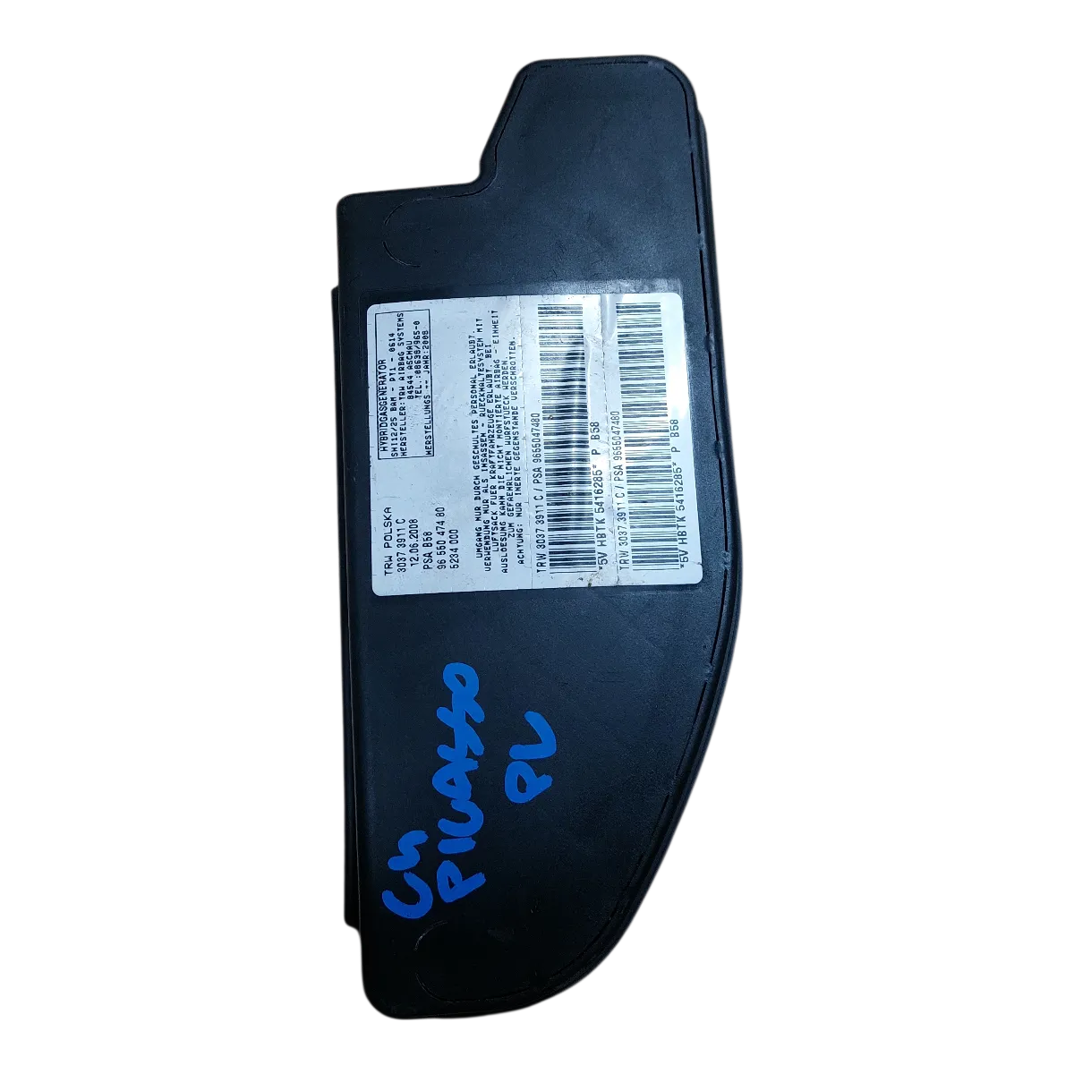 Citroen C4 Picasso  06-13  airbag/ zračni jastuk sjedala lijevi  30373911C  9655047480