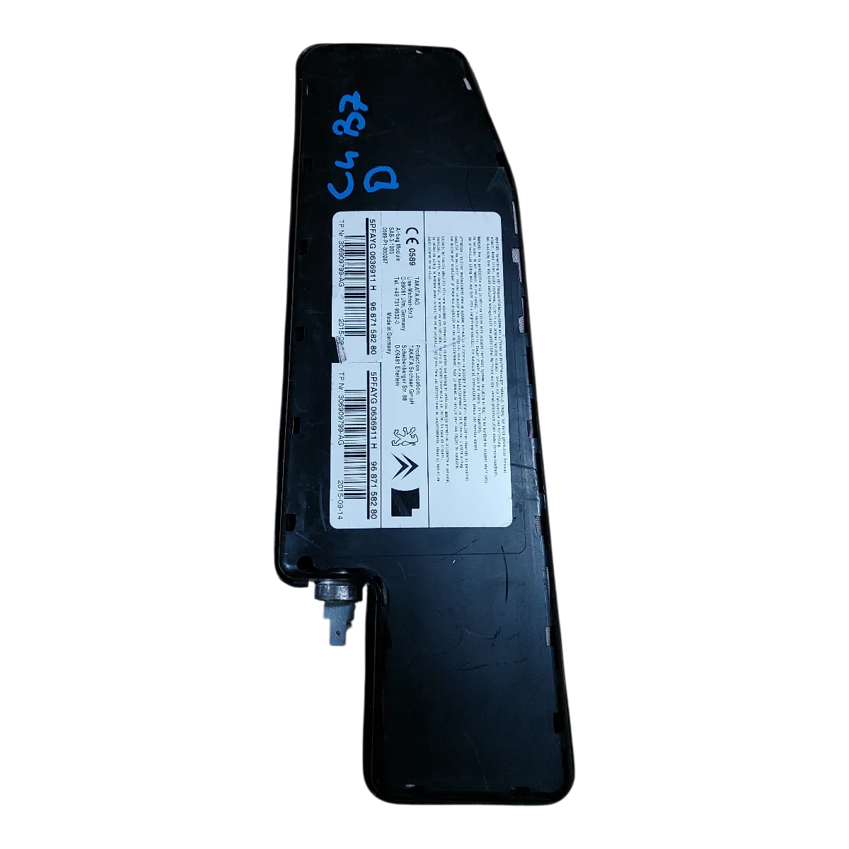 Citroen C4 B7 10-18 airbag/ zračni jastuk sjedala desni  9687158280