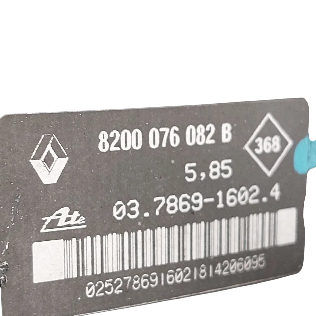 Renault Espace IV  02-15 servo bubanj/pojačivač sile kočenja  8200076082  03786916024