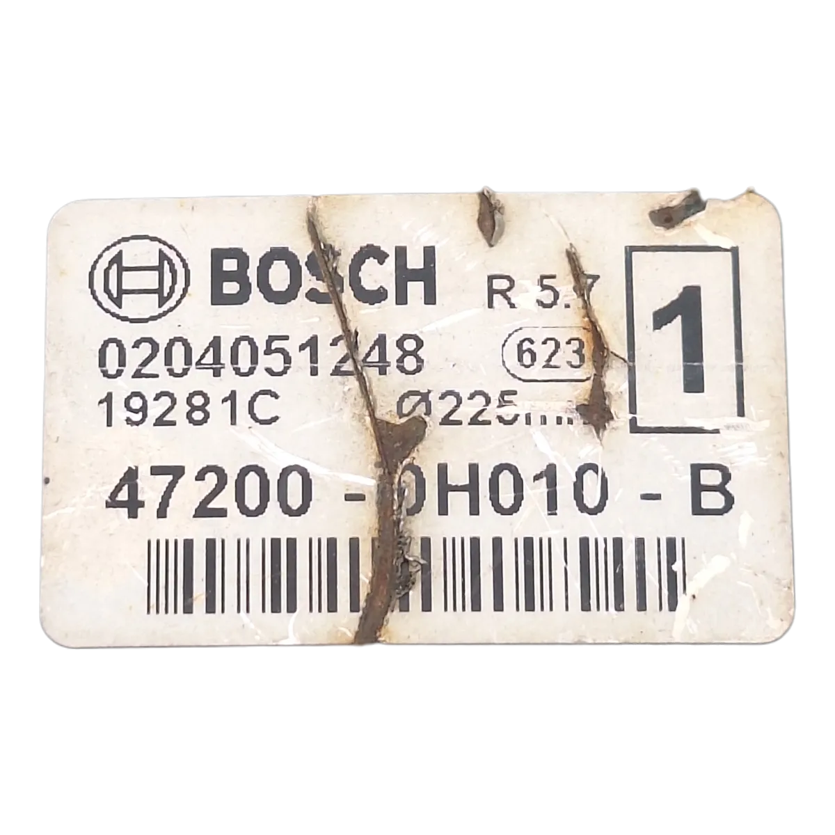 Peugeot 107  05-14    servo bubanj/ pojačivač sile kočenja    472000H010  0204051248