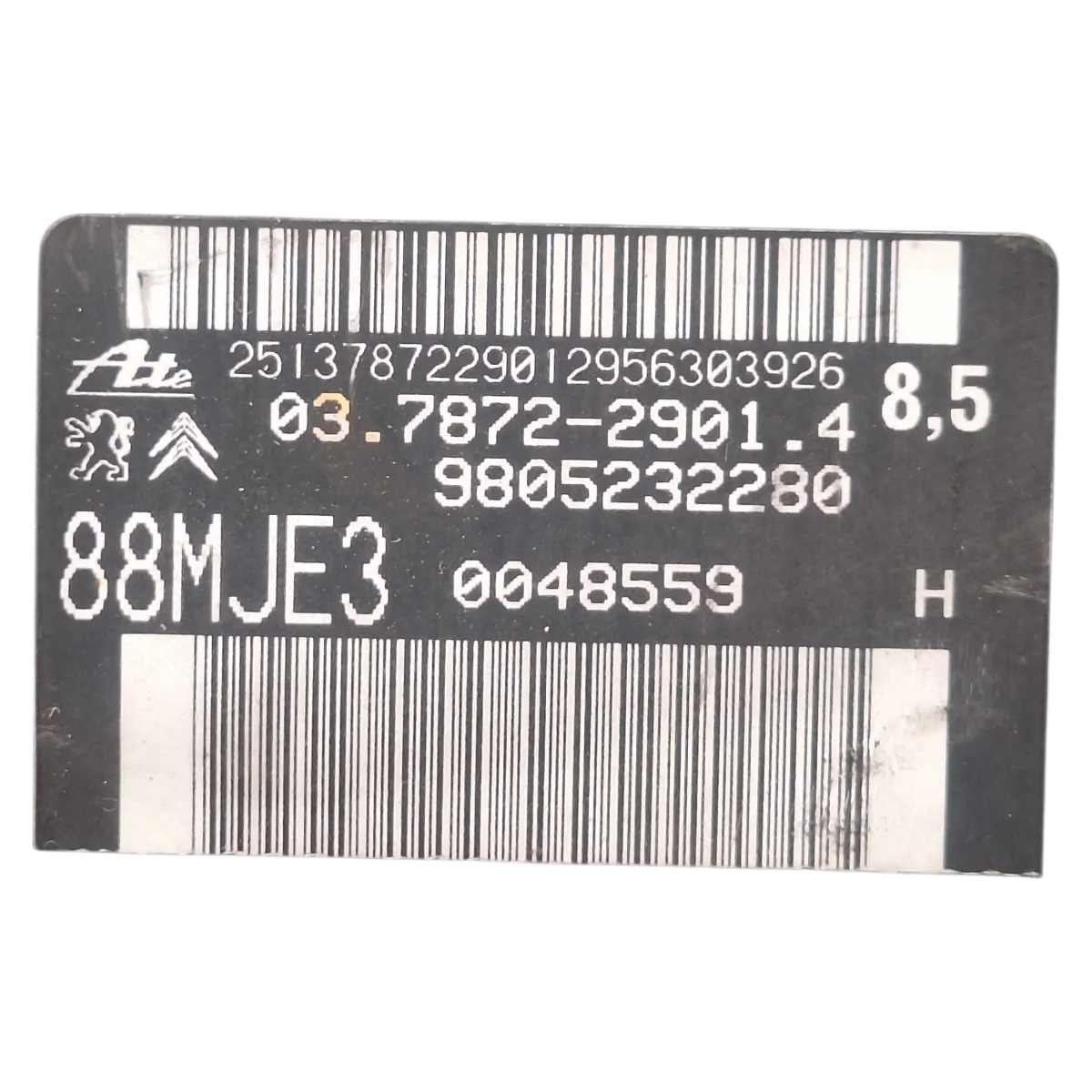 Peugeot  Expert IV  16-      servo bubanj/ pojačivač sile kočenja   9805232280  03787229014  88MJE3