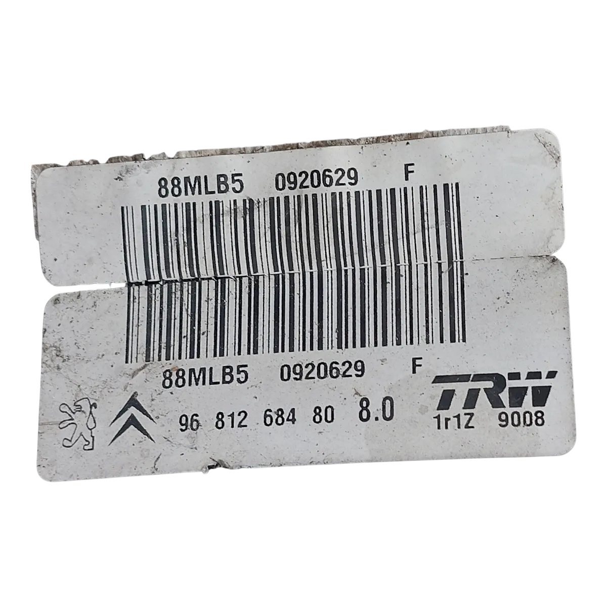 Citroen Berlingo III  08-18   servo bubanj/ pojačivač sile kočenja 9681268480  88MLB5