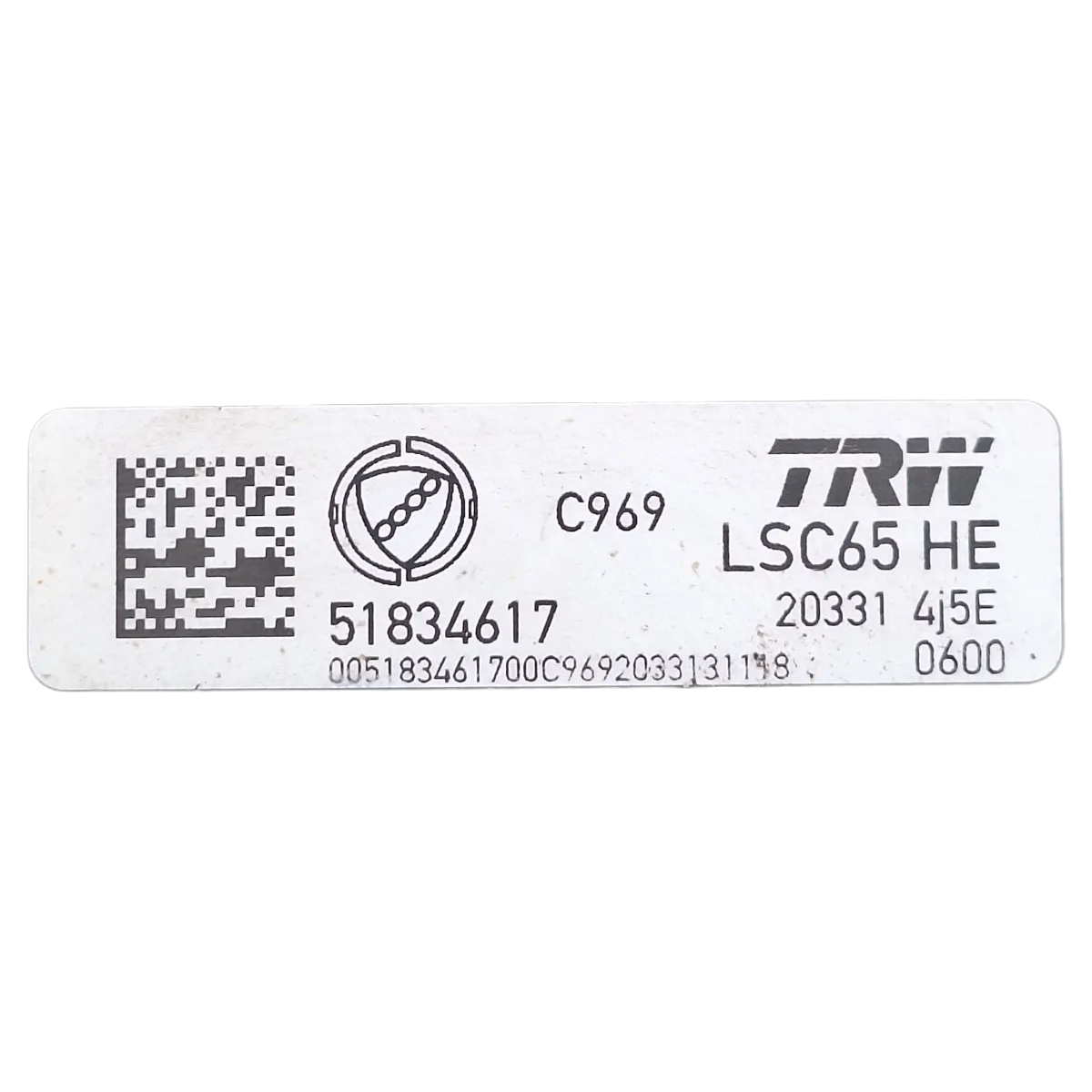 Fiat 500  07-    servo bubanj/ pojačivač sile kočenja    51834617  LSC65HE