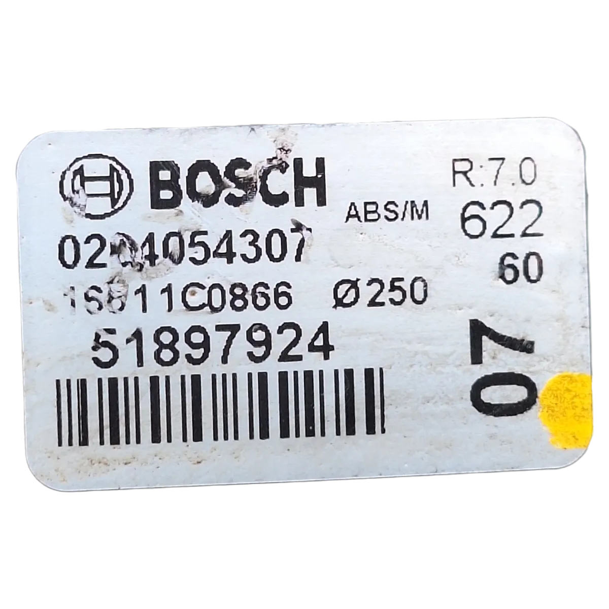 Fiat Doblo III   10-22    servo bubanj/ pojačivač sile kočenja    0204054307  51897924