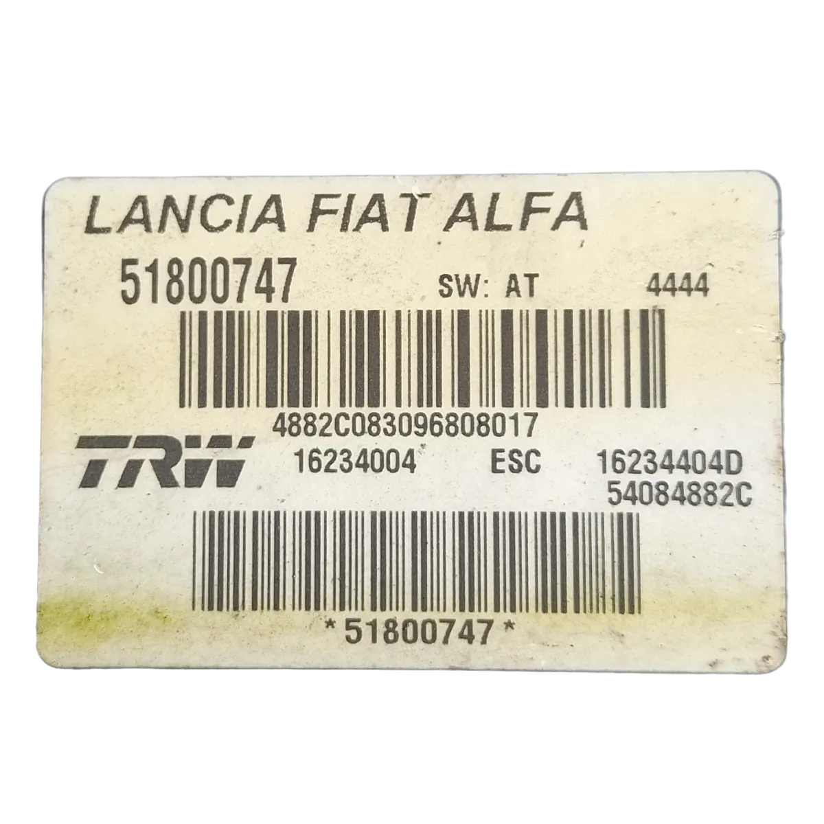 Fiat Croma II    05-10   ABS pumpa   51800747  16234404D  54084882C