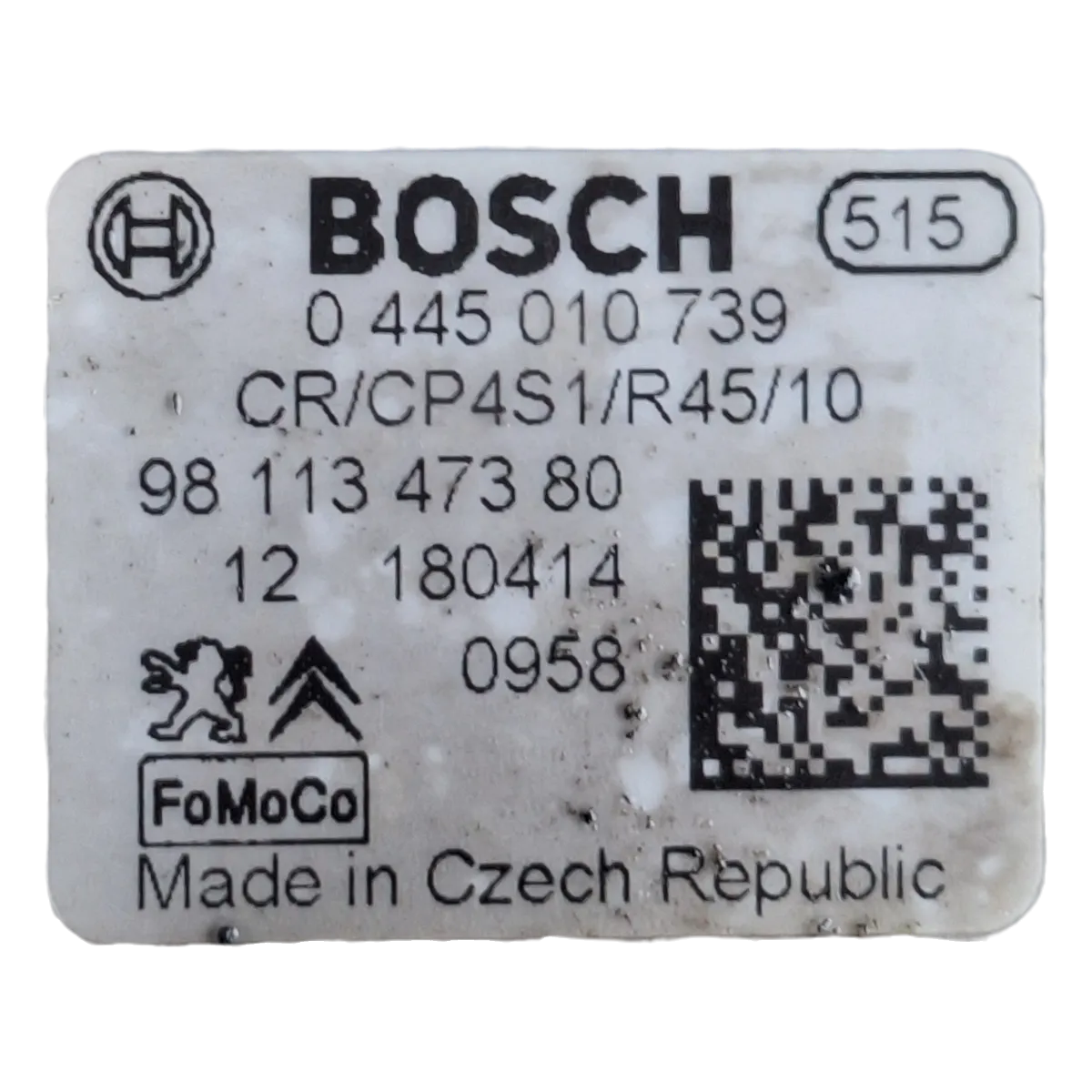 Citroen  C-Elysee  1.6 HDI   12-    visokotlačna pumpa goriva   0445010739  9811347380