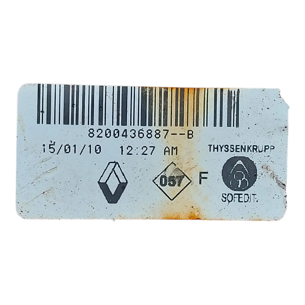 Renault Kangoo  97-07  pedala kočnice  8200436887