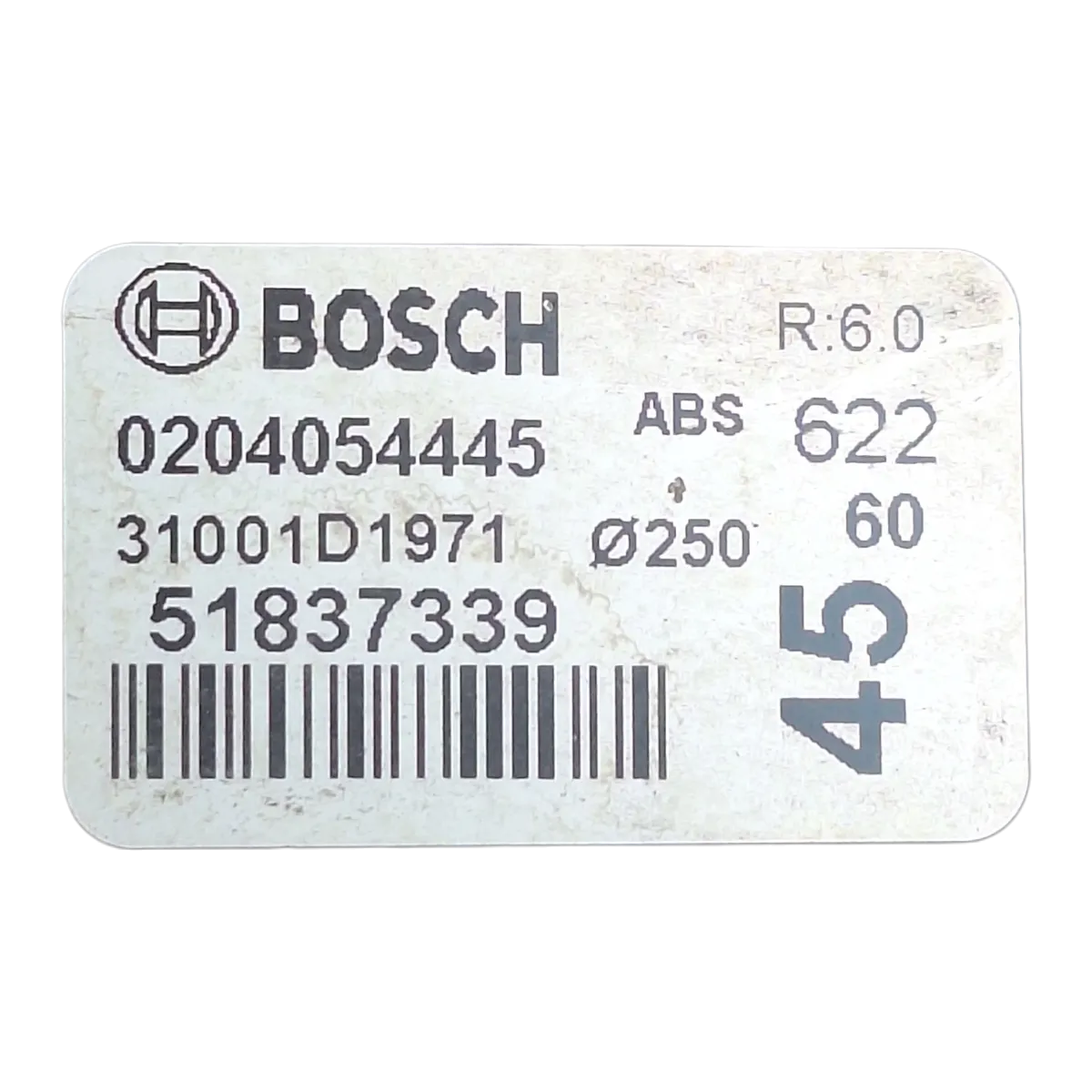 Fiat Qubo   08- 16   servo bubanj/ pojačivač sile kočenja    0204054445  51837339