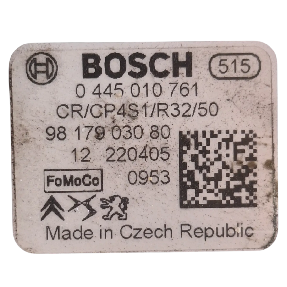 Opel Crossland 1.5 HDI  17-    visokotlačna pumpa goriva    0445010761  9817903080