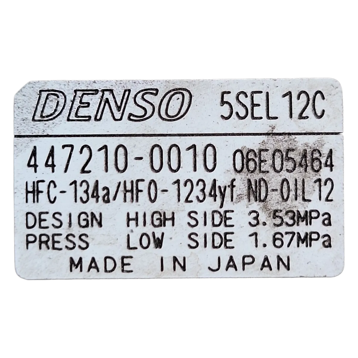 Opel Crossland 1.5 HDI  17-    kompresor klime    4472100010  9834730080  9834730480