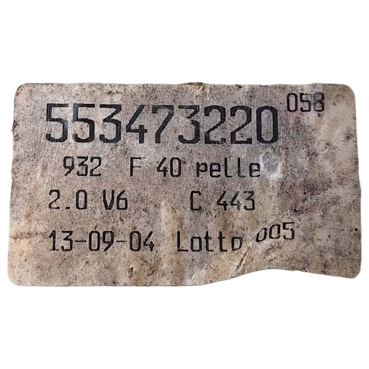 Alfa  Romeo 156   96-07   mehanizam šaltanja- šalt hebla    553473220