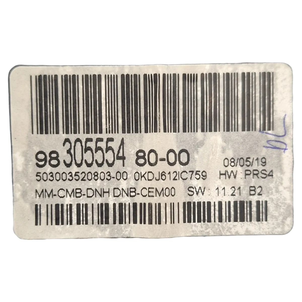 Peugeot  5008 P87  17-    kilometar sat/ brzinomjer    9830555480
