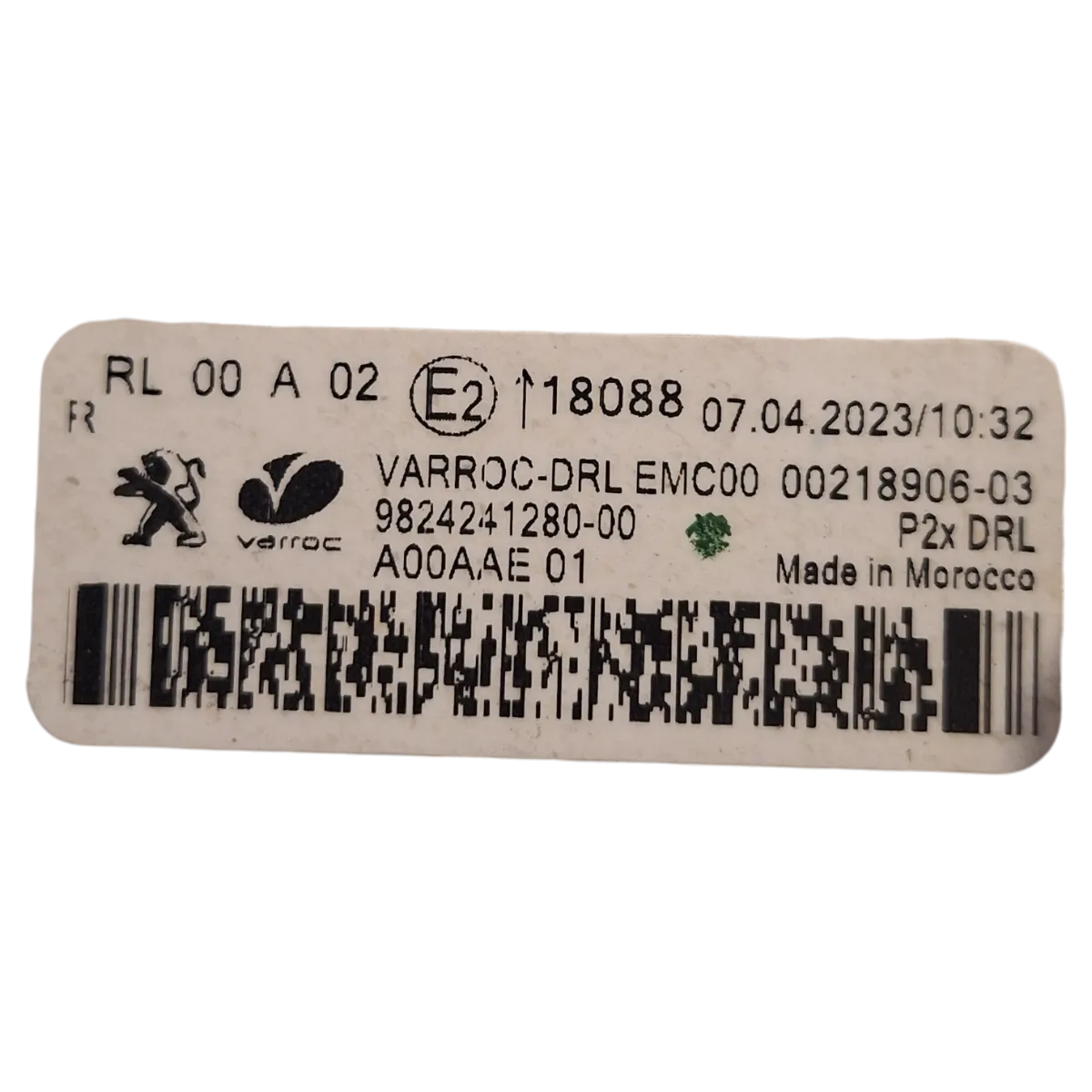 Peugeot 2008 P24   19-   dnevno svjetlo desno    9824241280