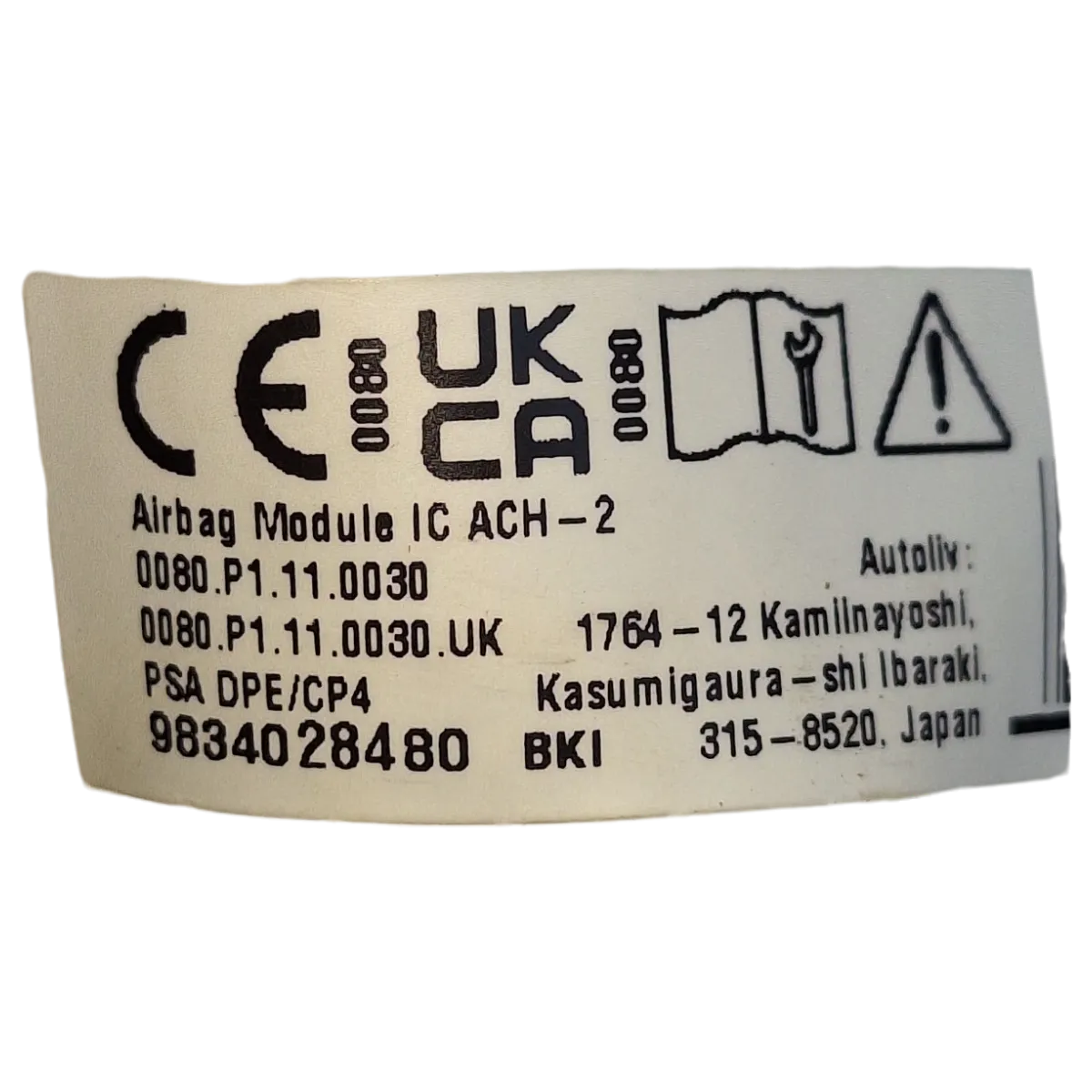 Citroen C4 III C41  redesign   25-   zračna zavjesa lijeva    9834028480