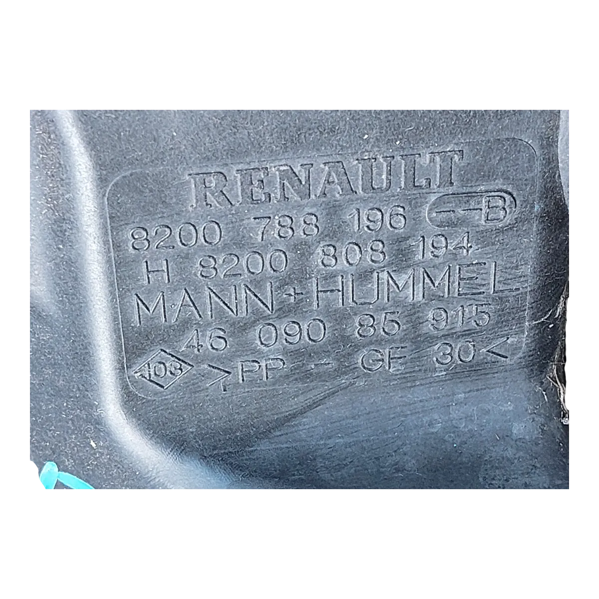 Renault Kangoo III   07-21 kućište filtera zraka  8200788196  8200808194