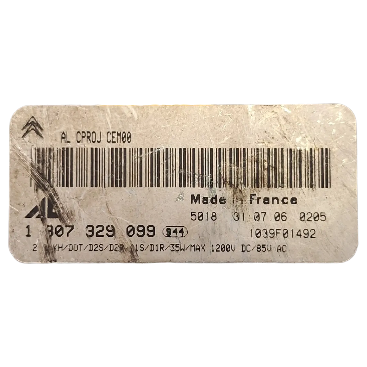 Citroen C6   05-12   xenon modul ballast    1307329099