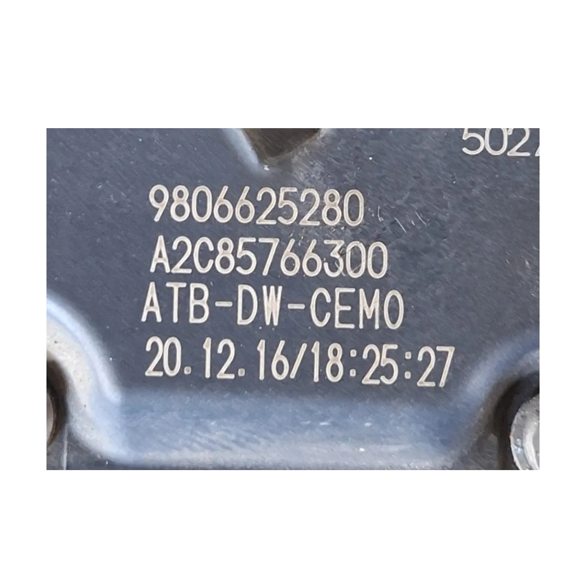 Peugeot  Expert IV  2.0 HDI  16-    klapna gasa   9806625280  A2C85766300