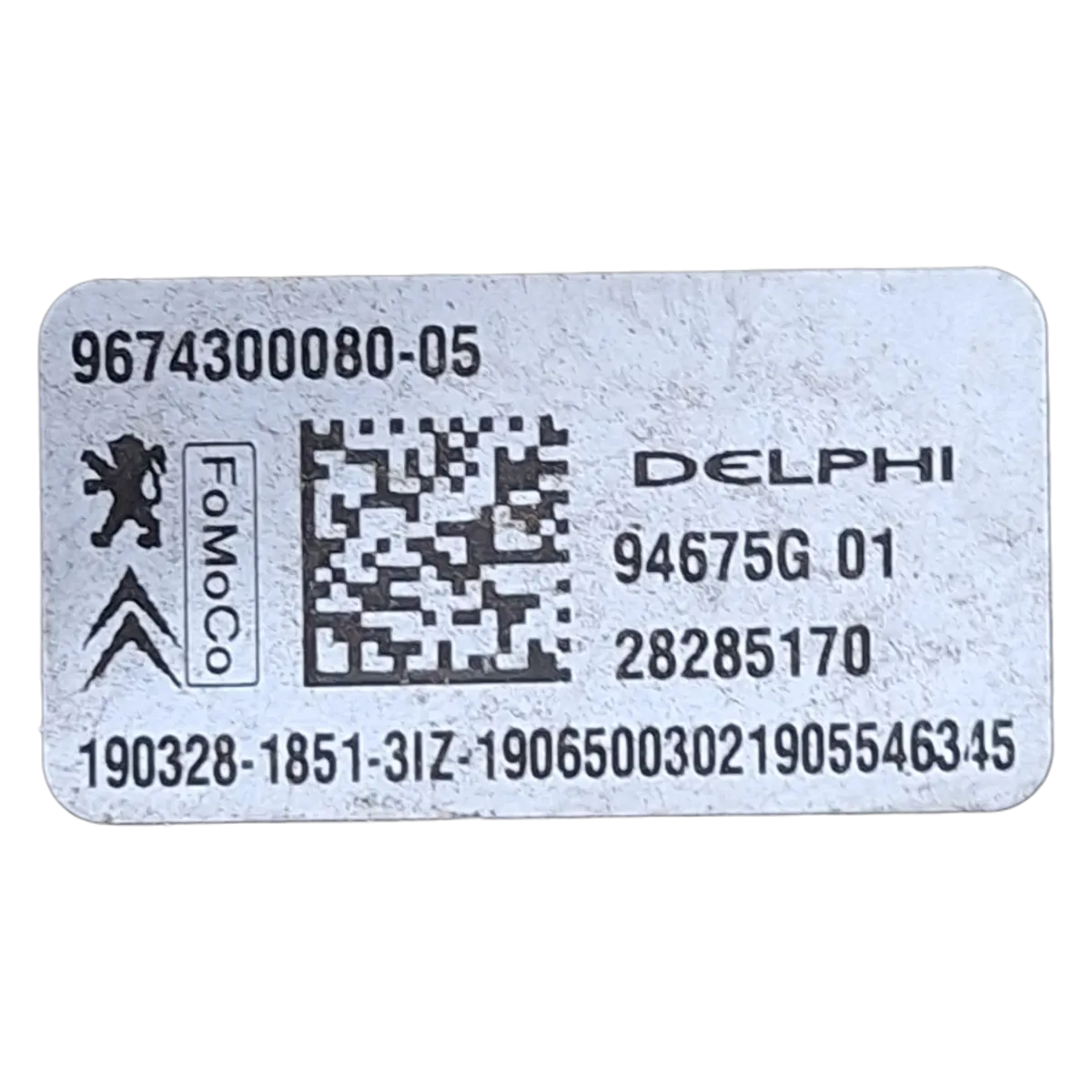 Citroen C5 Aircross  2.0 HDI  17-    rampa goriva    9674300080
