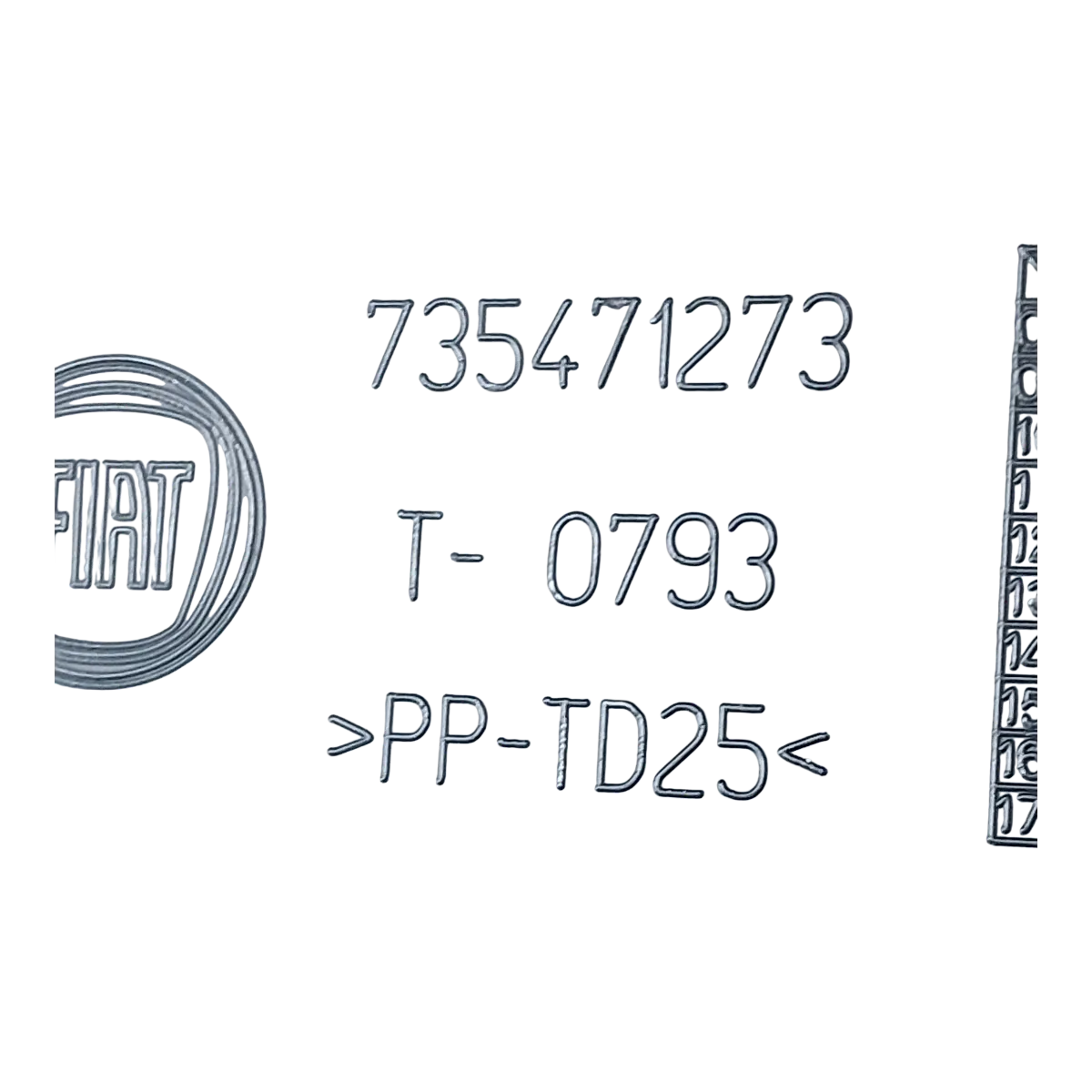 Fiat Doblo III  10-22  pretinac rukavica  735471273