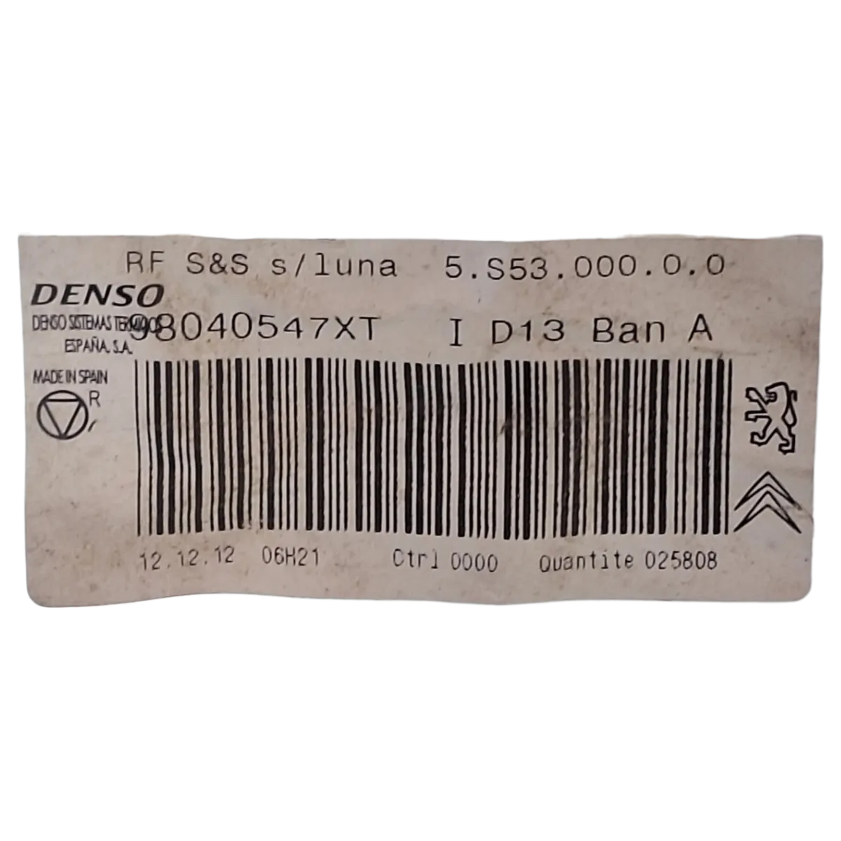 Peugeot Partner III  08-18   ventilacijska kutija   98040547XT  168520100  5E2220100  5E2220200  5E2220400