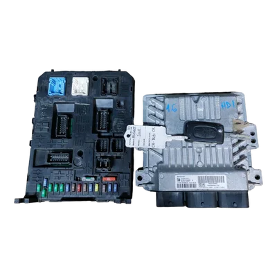 Peugeot 5008 1.6 HDI 09-16  set  računalo ECU+BSI+ KLJUČ  9800268980   9666681180