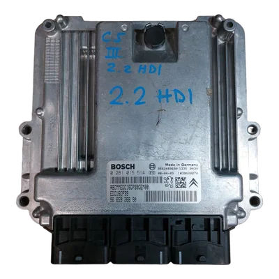 Citroen  C5 III X7  2.2 HDI  08-     računalo-centrala motora    0281015514   9665926880  966248680