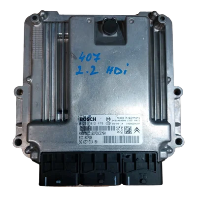 Peugeot 407 2.2 HDI 06-10   računalo-centrala motora  0281012478   9663731480   9662489680
