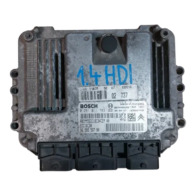 Peugeot 206  1.4 HDI 98-09  računalo-centrala motora  0281011783  9658556780   8654490280