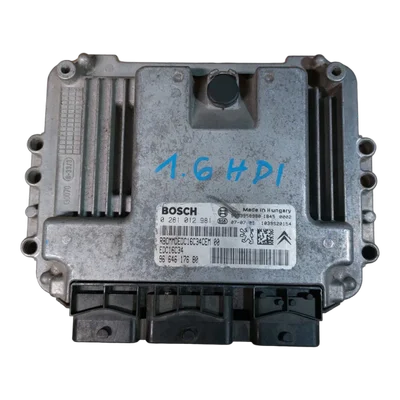 Citroen C4 Picasso 1.6 HDI 07-13  računalo-centrala motora  0281012981  9664617680  9653958980
