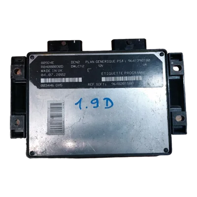 Peugeot  206  1.9D  98-09  računalo-centrala motora   9641390180   9648201580  80924E
