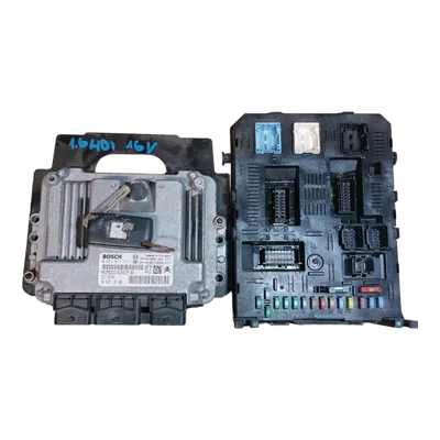 Peugeot 307 1.6  HDI  01-09  set  računalo ECU+BSI+KLJUČ 0281013331  9662213180  9663510180 2004 H01-01