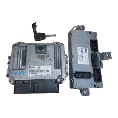 Fiat Bravo II 1.6 JTD  07-14  set  računalo ECU+BSI+KLJUČ  0281014453  51830833   51786512