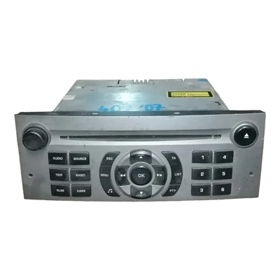Peugeot 407  04-10     CD/radio      9664636277   96646362YP   DT17MKS08