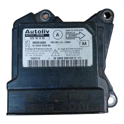 Peugeot Partner III  08-18   centrala airbaga 9803916880 626181200