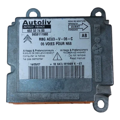 Citroen Xsara Picasso  99-11  centrala airbaga  9659111980 602327400