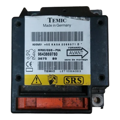 Peugeot 607 2.2 HDI  99-10  centrala airbaga  9643869780